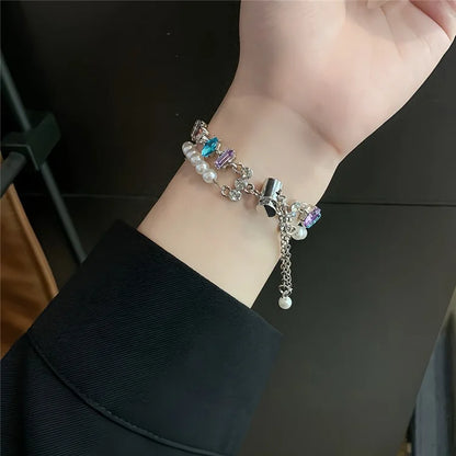 For Apple Watch Ultra 2 Ultra 49mm  /  Series 9 8 7 45mm  /  6 5 4 SE (2022) SE (2023) SE 44mm  /  3 2 1 42mm Sliding Bracelet Strap