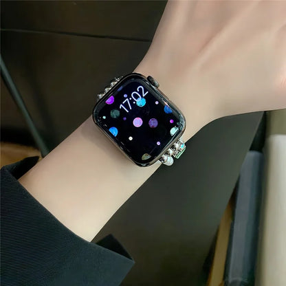 For Apple Watch Ultra 2 Ultra 49mm  /  Series 9 8 7 45mm  /  6 5 4 SE (2022) SE (2023) SE 44mm  /  3 2 1 42mm Sliding Bracelet Strap