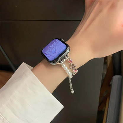 For Apple Watch Ultra 2 Ultra 49mm  /  Series 9 8 7 45mm  /  6 5 4 SE (2022) SE (2023) SE 44mm  /  3 2 1 42mm Sliding Bracelet Strap