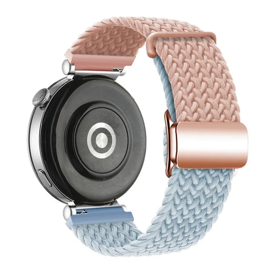 18mm Universal Smartwatch Strap Magnetic Buckle Design Woven Band