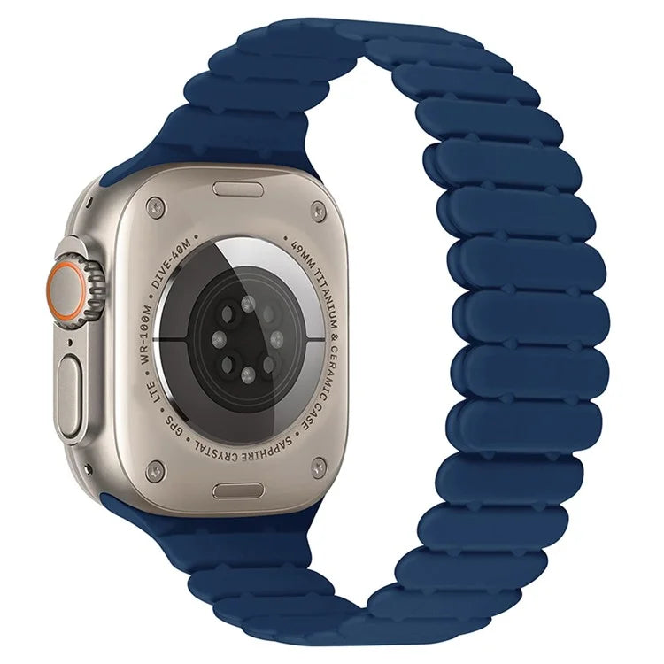 For Apple Watch Ultra 2 Ultra 49mm  /  Series 9 8 7 45mm  /  6 5 4 SE (2022) SE (2023) SE 44mm  /  3 2 1 42mm Bamboo Joint Strap