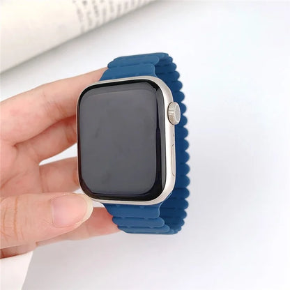 For Apple Watch Ultra 2 Ultra 49mm  /  Series 9 8 7 45mm  /  6 5 4 SE (2022) SE (2023) SE 44mm  /  3 2 1 42mm Bamboo Joint Strap