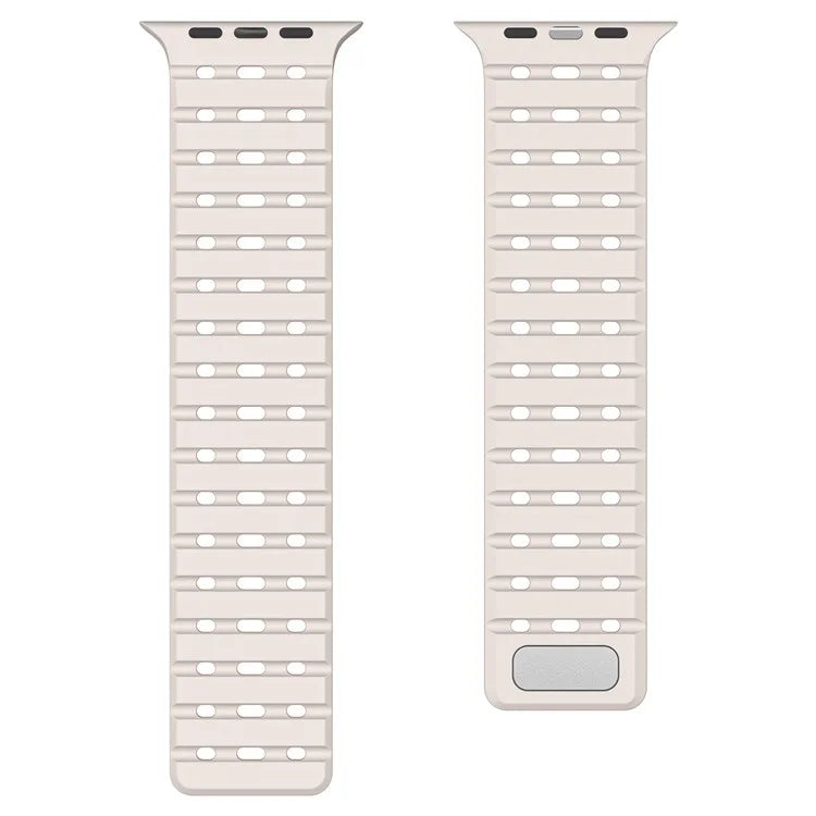 For Apple Watch Ultra 2 Ultra 49mm  /  Series 9 8 7 45mm  /  6 5 4 SE (2022) SE (2023) SE 44mm  /  3 2 1 42mm Breathable Silicone Strap