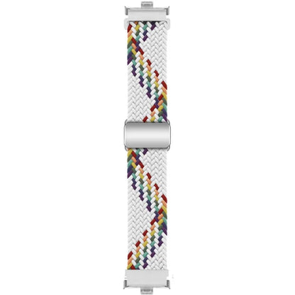 For Xiaomi Smart Band 8 Pro / Redmi Watch 4 Loop Strap Magnetic Buckle Woven Watch Band