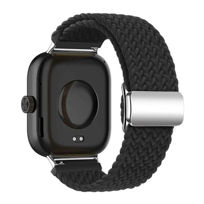 For Xiaomi Smart Band 8 Pro / Redmi Watch 4 Loop Strap Magnetic Buckle Woven Watch Band