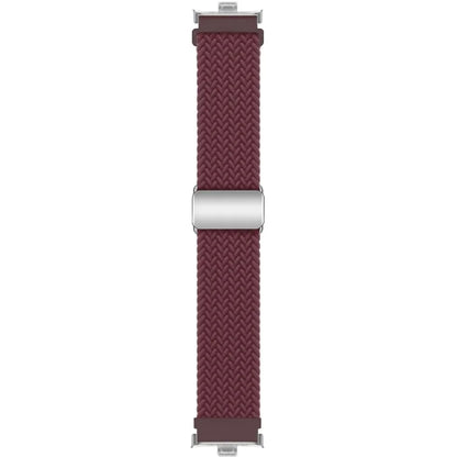 For Xiaomi Smart Band 8 Pro / Redmi Watch 4 Loop Strap Magnetic Buckle Woven Watch Band