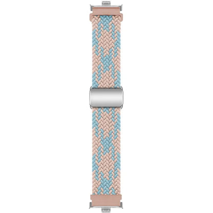 For Xiaomi Smart Band 8 Pro / Redmi Watch 4 Loop Strap Magnetic Buckle Woven Watch Band