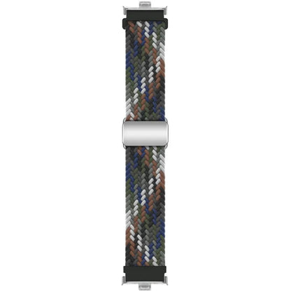 For Xiaomi Smart Band 8 Pro / Redmi Watch 4 Loop Strap Magnetic Buckle Woven Watch Band