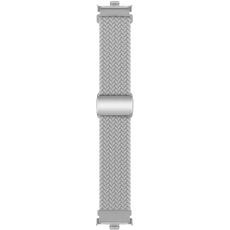 For Xiaomi Smart Band 8 Pro / Redmi Watch 4 Loop Strap Magnetic Buckle Woven Watch Band