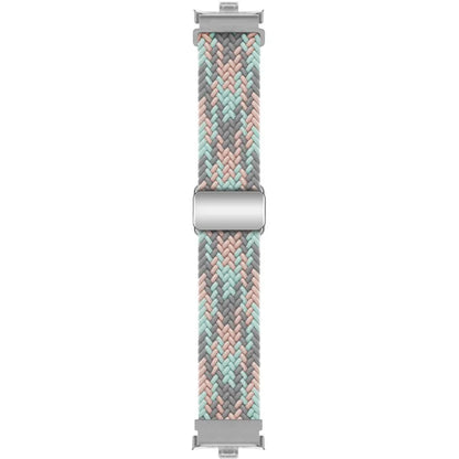 For Xiaomi Smart Band 8 Pro / Redmi Watch 4 Loop Strap Magnetic Buckle Woven Watch Band