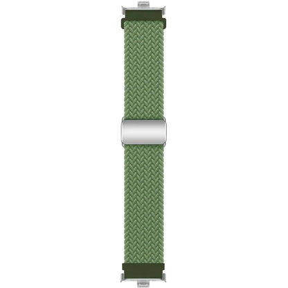 For Xiaomi Smart Band 8 Pro / Redmi Watch 4 Loop Strap Magnetic Buckle Woven Watch Band