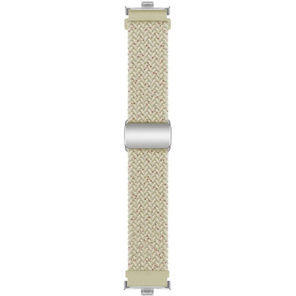 For Xiaomi Smart Band 8 Pro / Redmi Watch 4 Loop Strap Magnetic Buckle Woven Watch Band