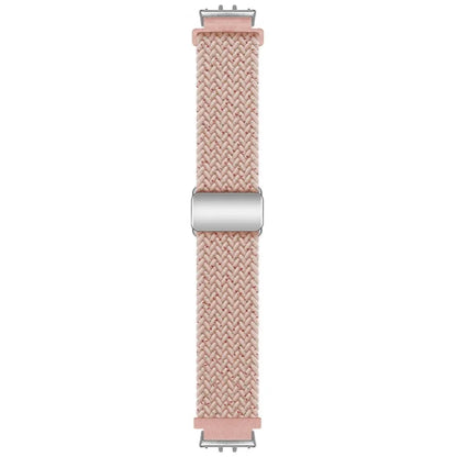 For Xiaomi Smart Band 8 Pro / Redmi Watch 4 Loop Strap Magnetic Buckle Woven Watch Band