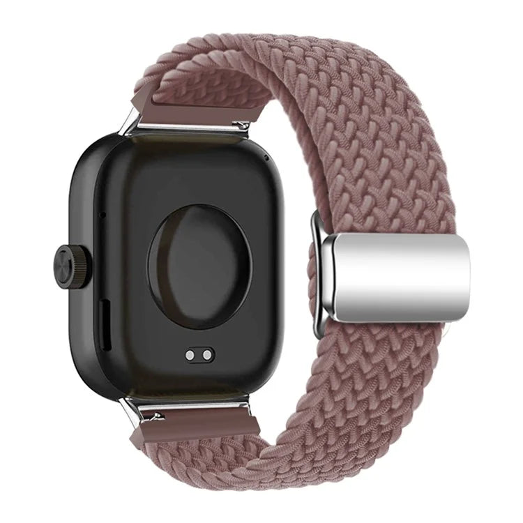 For Xiaomi Smart Band 8 Pro / Redmi Watch 4 Strap Magnetic Buckle Woven Loop Watch Band