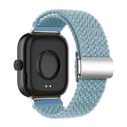 For Xiaomi Smart Band 8 Pro / Redmi Watch 4 Strap Magnetic Buckle Woven Loop Watch Band