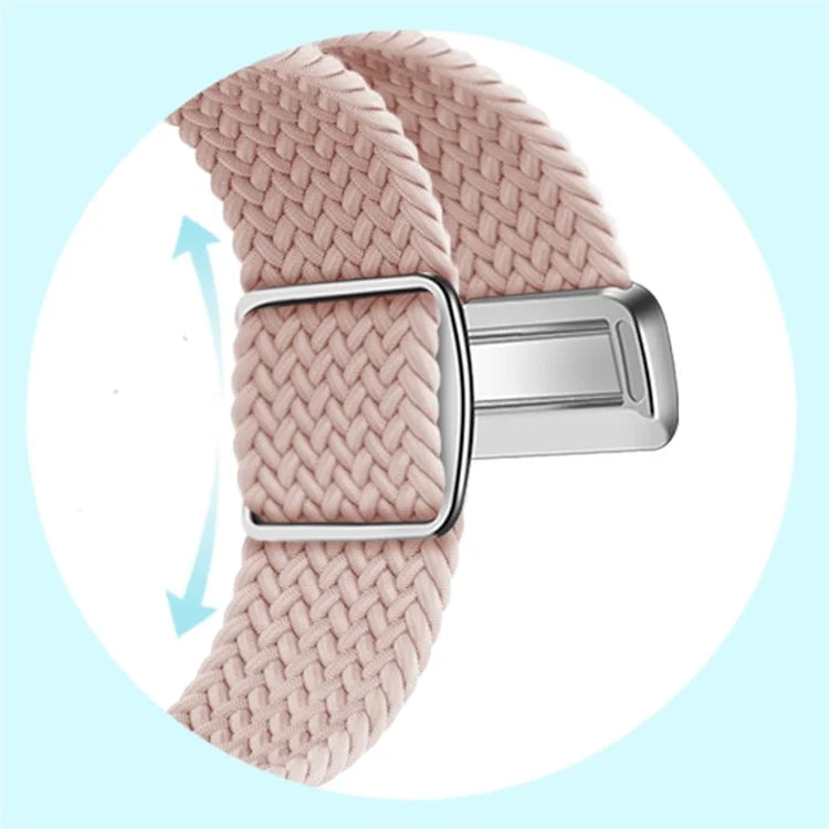 For Xiaomi Smart Band 8 Pro / Redmi Watch 4 Strap Magnetic Buckle Woven Loop Watch Band