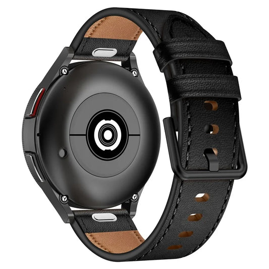 For Huawei Watch GT 3 42mm / GT 3 Pro 43mm Top Layer Cowhide Adjustable Wrist Band 20mm Watch Strap