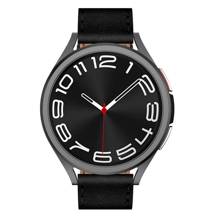 For Huawei Watch GT 3 42mm / GT 3 Pro 43mm Top Layer Cowhide Adjustable Wrist Band 20mm Watch Strap
