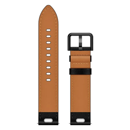 For Huawei Watch GT 3 42mm / GT 3 Pro 43mm Top Layer Cowhide Adjustable Wrist Band 20mm Watch Strap
