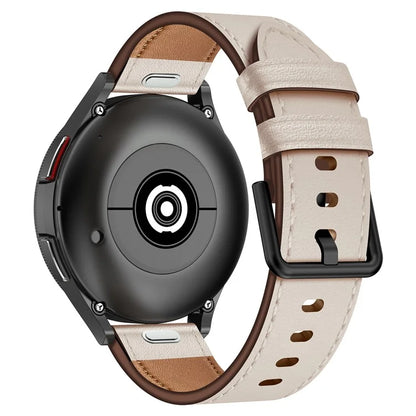 For Huawei Watch GT 3 42mm / GT 3 Pro 43mm Top Layer Cowhide Adjustable Wrist Band 20mm Watch Strap