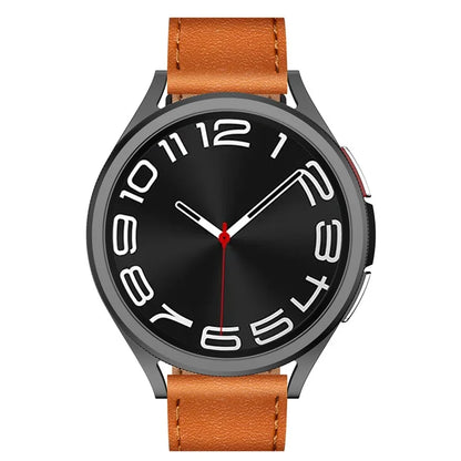 For Huawei Watch GT 3 42mm / GT 3 Pro 43mm Top Layer Cowhide Adjustable Wrist Band 20mm Watch Strap