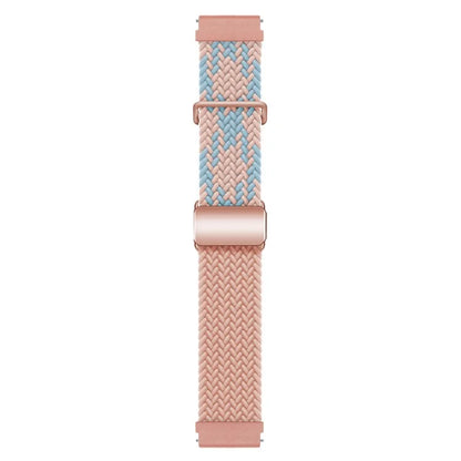 For Huawei Watch GT 3 42mm / GT 3 Pro 43mm Universal 20mm Watch Strap Magnetic Buckle Woven Wrist Band