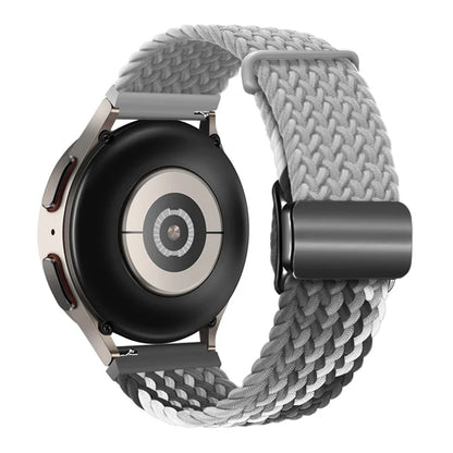 For Huawei Watch GT 3 42mm / GT 3 Pro 43mm Universal 20mm Watch Strap Magnetic Buckle Woven Wrist Band