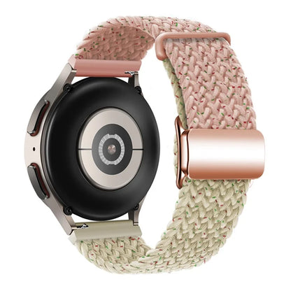 For Huawei Watch GT 3 42mm / GT 3 Pro 43mm Universal 20mm Watch Strap Magnetic Buckle Woven Wrist Band