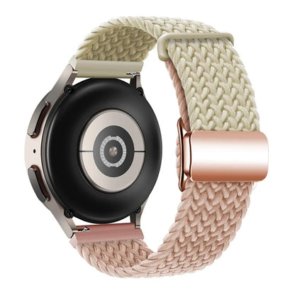 For Huawei Watch GT 3 42mm / GT 3 Pro 43mm Universal 20mm Watch Strap Magnetic Buckle Woven Wrist Band
