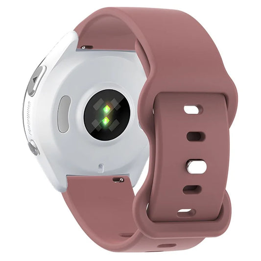 For Huawei Watch GT 3 42mm / GT 3 Pro 43mm Universal 20mm Silicone Watch Strap Butterfly Shape Buckle Band Haze