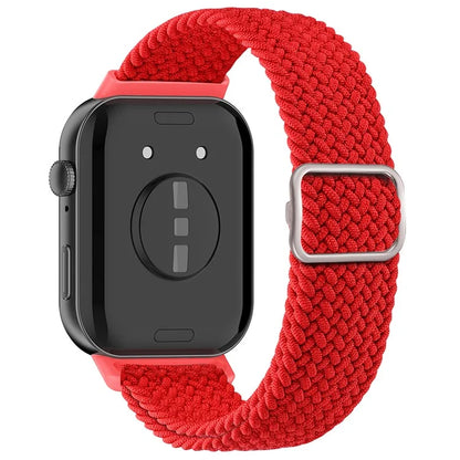 For Huawei Watch Fit 3 Adjustable Nylon Braided Watch Band Woven Style Wrist Strap