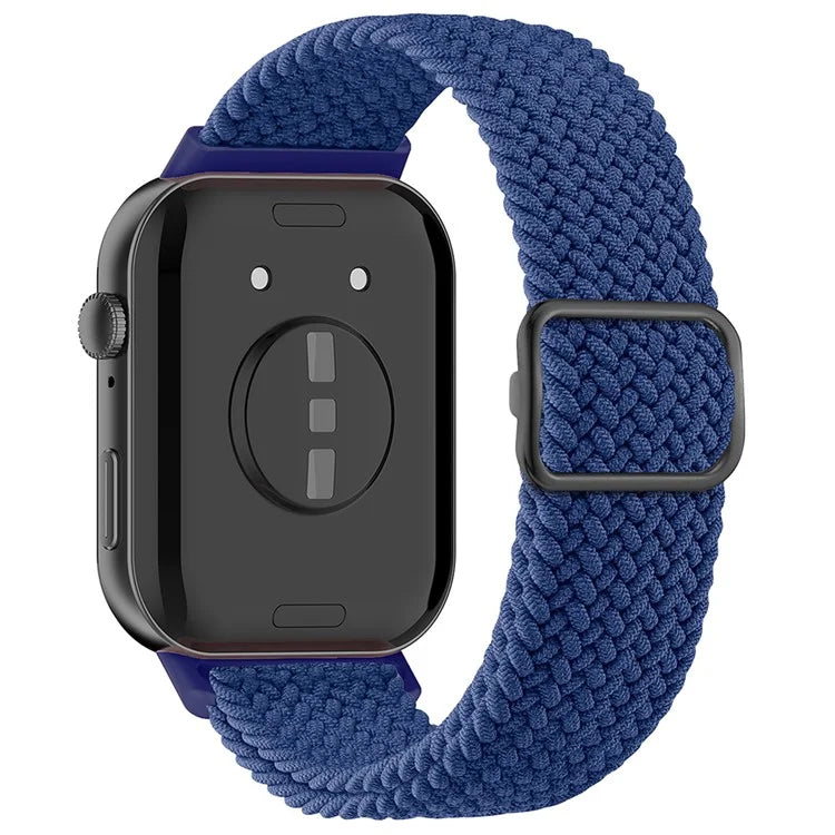 For Huawei Watch Fit 3 Adjustable Nylon Braided Watch Band Woven Style Wrist Strap