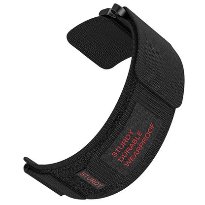 For Samsung Galaxy Watch FE 40mm / Watch6 / Huawei Watch GT 4 Universal 22mm Magic Tape Nylon Watch Strap