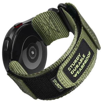 For Samsung Galaxy Watch FE 40mm / Watch6 / Huawei Watch GT 4 Universal 22mm Magic Tape Nylon Watch Strap