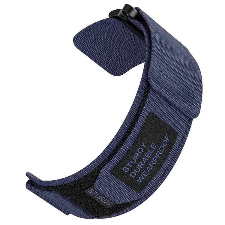 For Samsung Galaxy Watch FE 40mm / Watch6 / Huawei Watch GT 4 Universal 22mm Magic Tape Nylon Watch Strap