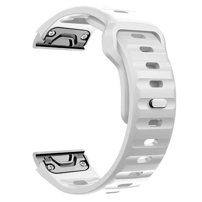 For Garmin Fenix 7X Soft Silicone Watch Strap Adjustable Wrist Band Replacement