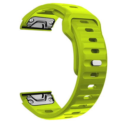 For Garmin Fenix 7X Soft Silicone Watch Strap Adjustable Wrist Band Replacement
