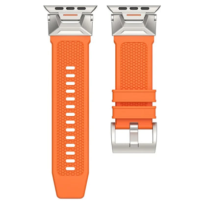 For Apple Watch Ultra 2 Ultra 49mm / 9 8 7 45mm / 6 5 4 SE SE (2023) SE (2022) SE 44mm / 3 2 1 42mm Rubber Band Strap