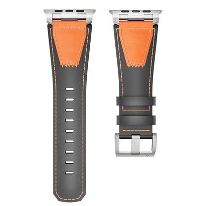 For Apple Watch Ultra 2 Ultra 49mm / 9 8 7 45mm / 6 5 4 SE SE (2023) SE (2022) SE 44mm / 3 2 1 42mm Genuine Cow Leather Band