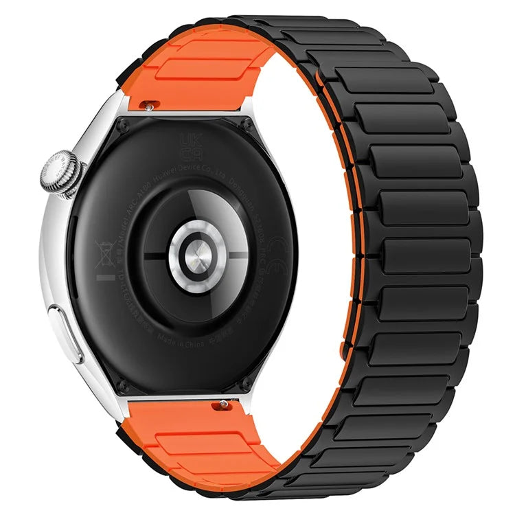 For Huawei / Samsung Smart Watch Silicone Band 22mm Universal Magnetic Replacement Strap