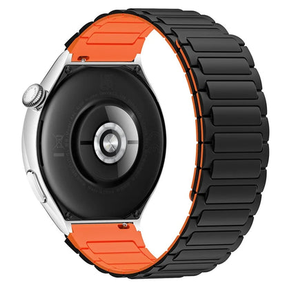 For Huawei / Samsung Smart Watch Silicone Band 22mm Universal Magnetic Replacement Strap