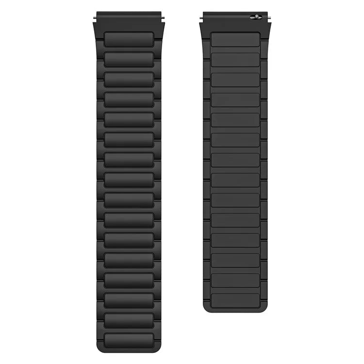 For Huawei / Samsung Smart Watch Silicone Band 22mm Universal Magnetic Replacement Strap