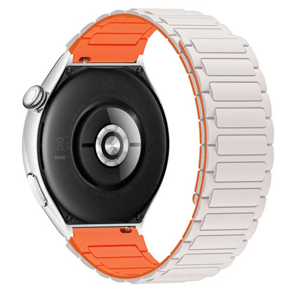 For Huawei / Samsung Smart Watch Silicone Band 22mm Universal Magnetic Replacement Strap