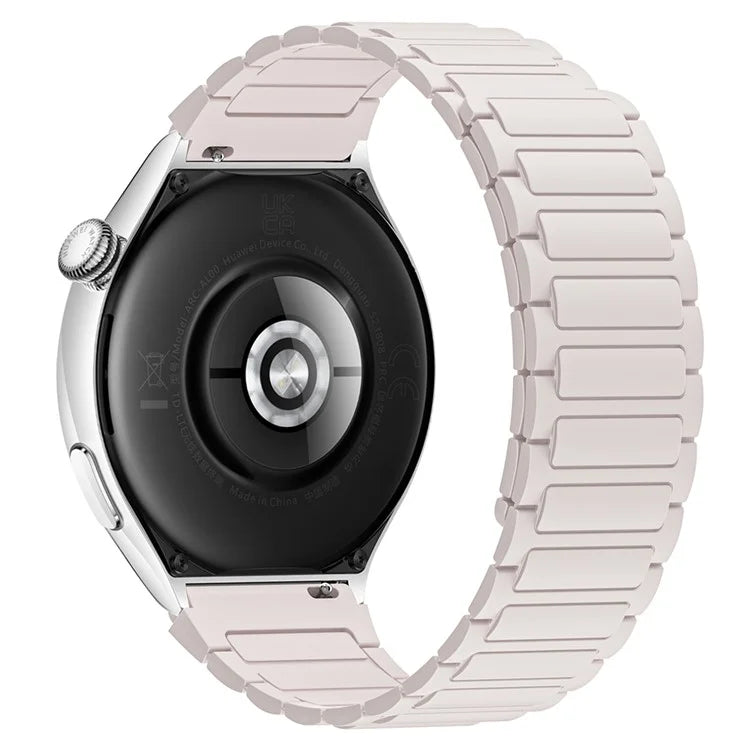 For Huawei / Samsung Smart Watch Silicone Band 22mm Universal Magnetic Replacement Strap