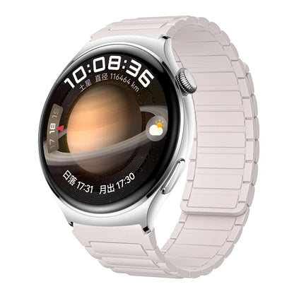 For Huawei / Samsung Smart Watch Silicone Band 22mm Universal Magnetic Replacement Strap