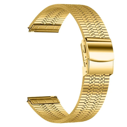 For Garmin Vivoactive 4 Replacement Band Stylish 22mm Stainless Steel Watch Strap