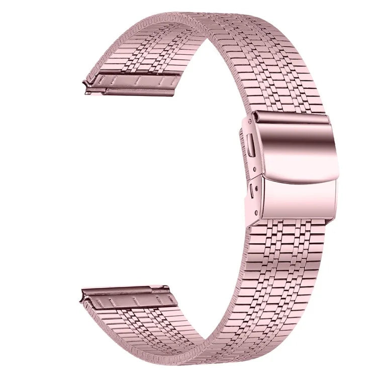 For Garmin Vivoactive 4 Replacement Band Stylish 22mm Stainless Steel Watch Strap