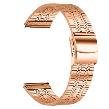 For Garmin Vivoactive 4 Replacement Band Stylish 22mm Stainless Steel Watch Strap