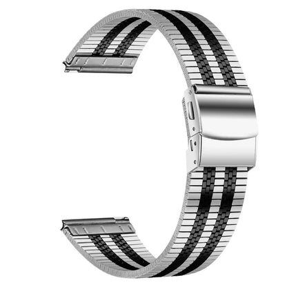 For Huawei Watch GT Stainless Steel Watch Band Stylish 22mm Replacement Wrist Strap