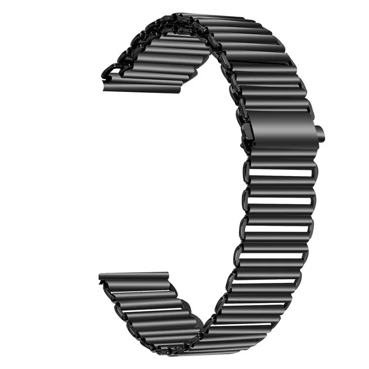 For Garmin Vivomove 3 / GarminMove 3 Stainless Steel Watch Band 20mm Adjustable Wrist Strap